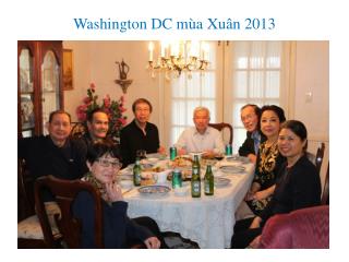 Washington DC mùa Xuân 2013