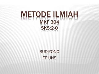 sudiyono fp uns