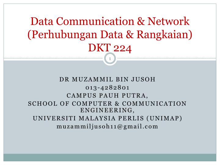 data communication network perhubungan data rangkaian dkt 224