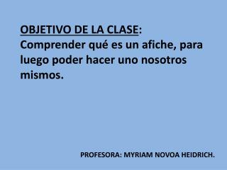 profesora myriam novoa heidrich
