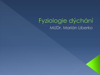 fyziologie d ch n