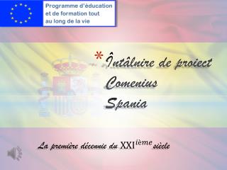 nt lnire de proiect comenius s pania