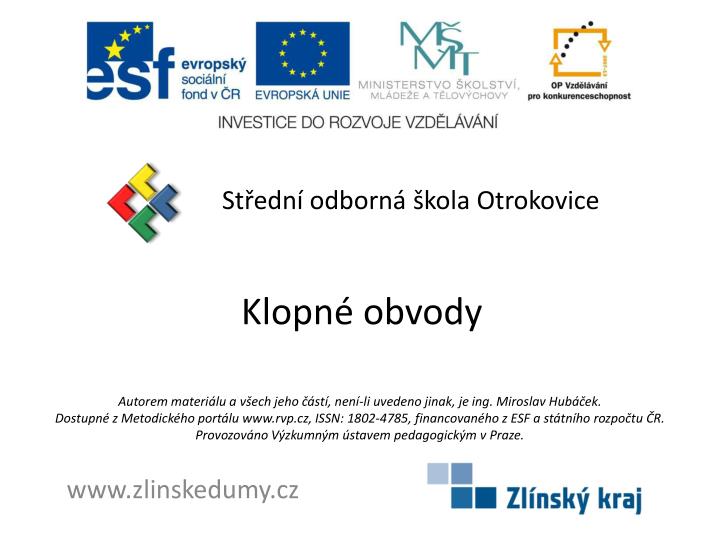 klopn obvody