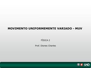 movimento uniformemente variado muv