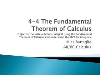 Miss Battaglia AB/BC Calculus