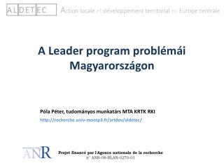 a leader program probl m i magyarorsz gon
