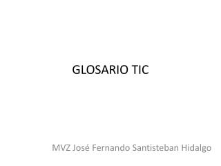 glosario tic