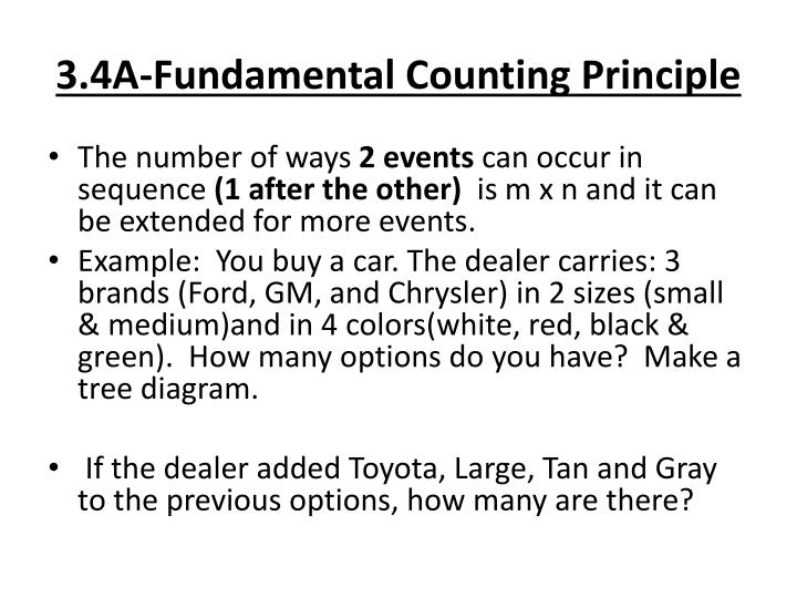 3 4a fundamental counting principle