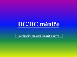 dc dc m ni e