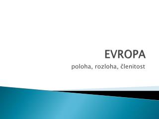 evropa