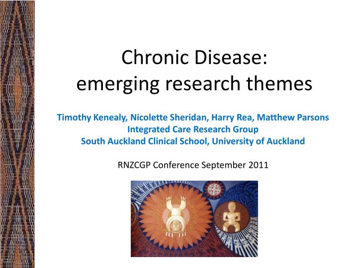 chronic disease emerging research themes