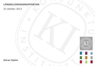l nebildningsrapporten