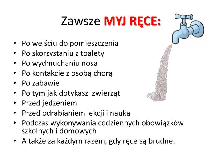 zawsze myj r ce