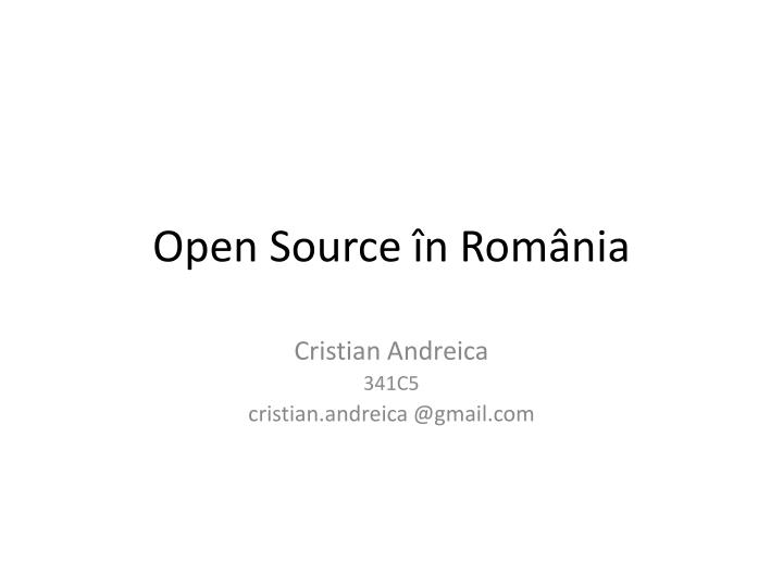 open source n rom nia