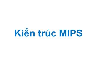 ki n tr c mips