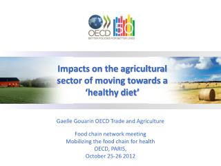 Gaelle Gouarin OECD Trade and Agriculture