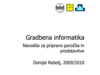 gradbena informatika