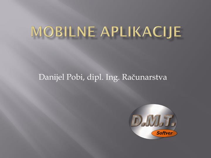 mobilne aplikacije