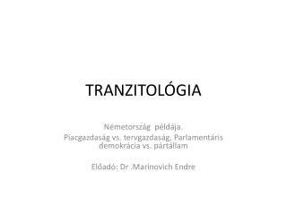 tranzitol gia