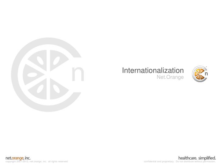 internationalization