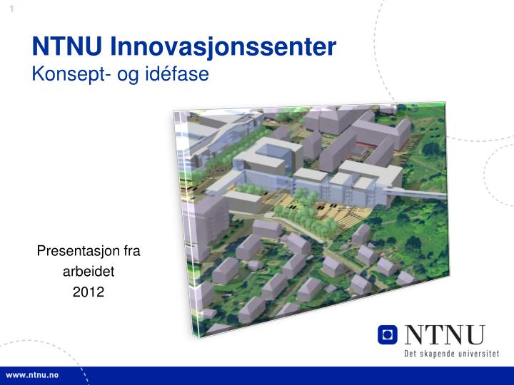 ntnu innovasjonssenter konsept og id fase