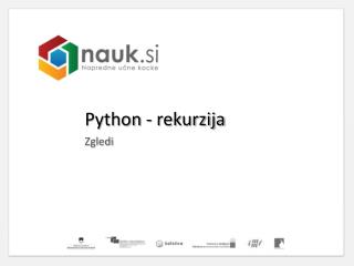 python rekurzija