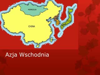 azja wschodnia