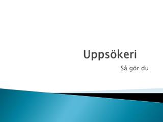 upps keri
