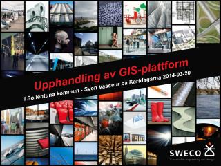 upphandling av gis plattform