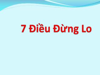 7 i u ng lo