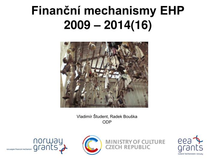 finan n mechanismy ehp 2009 2014 16
