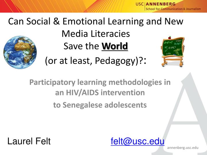 can social emotional learning and new media literacies save the world or at least pedagogy