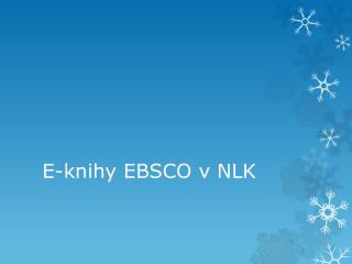 e knihy ebsco v nlk