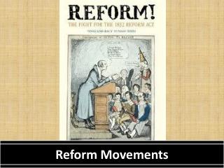 Reform Movements