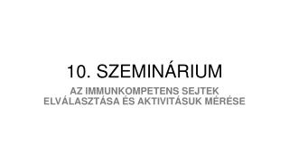 10 szemin rium