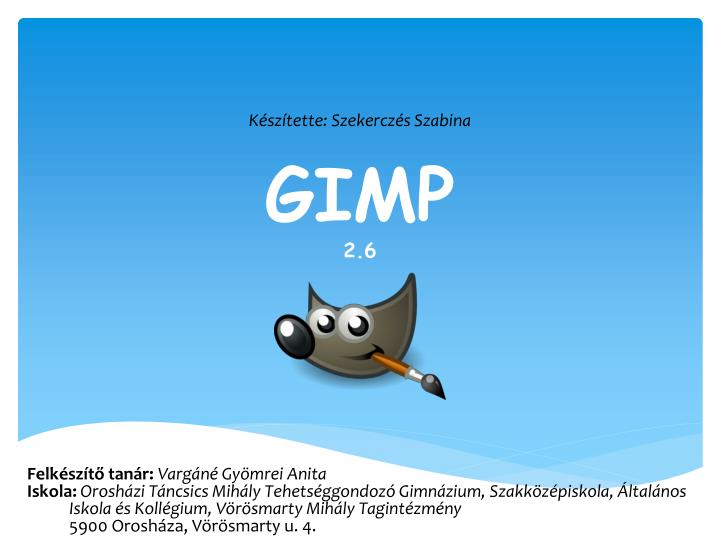 gimp 2 6