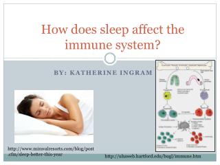 How does sleep affect the immune system?