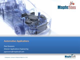 Automotive Applications