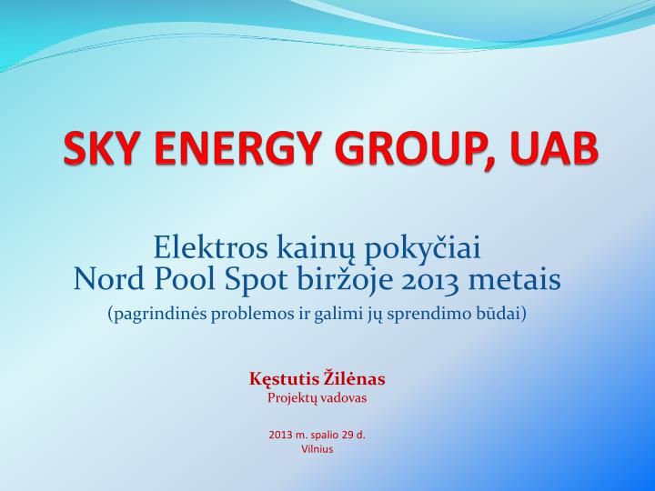 sky energy group uab