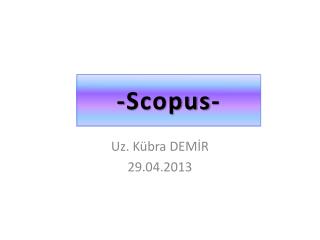 scopus