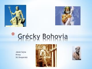 Grécky Bohovia