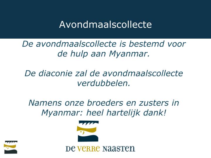 avondmaalscollecte