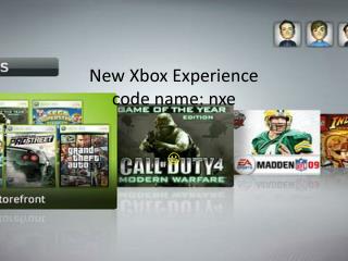 New Xbox Experience code name: nxe