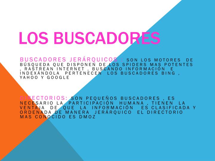 los buscadores