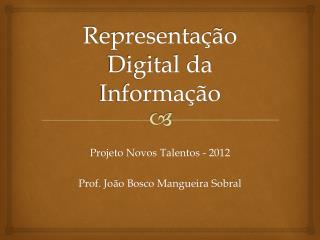 representa o digital da informa o