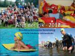 Året der gik - 2012 - slide 1
