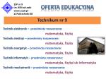 Technik elektronik – przedmioty rozszerzone: matematyka, fizyka - slide 1