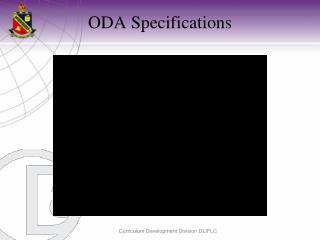 ODA Specifications