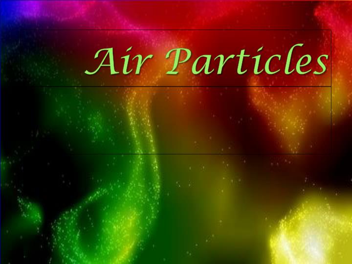 air particles
