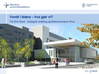 vondt i bl ra hva gj r vi